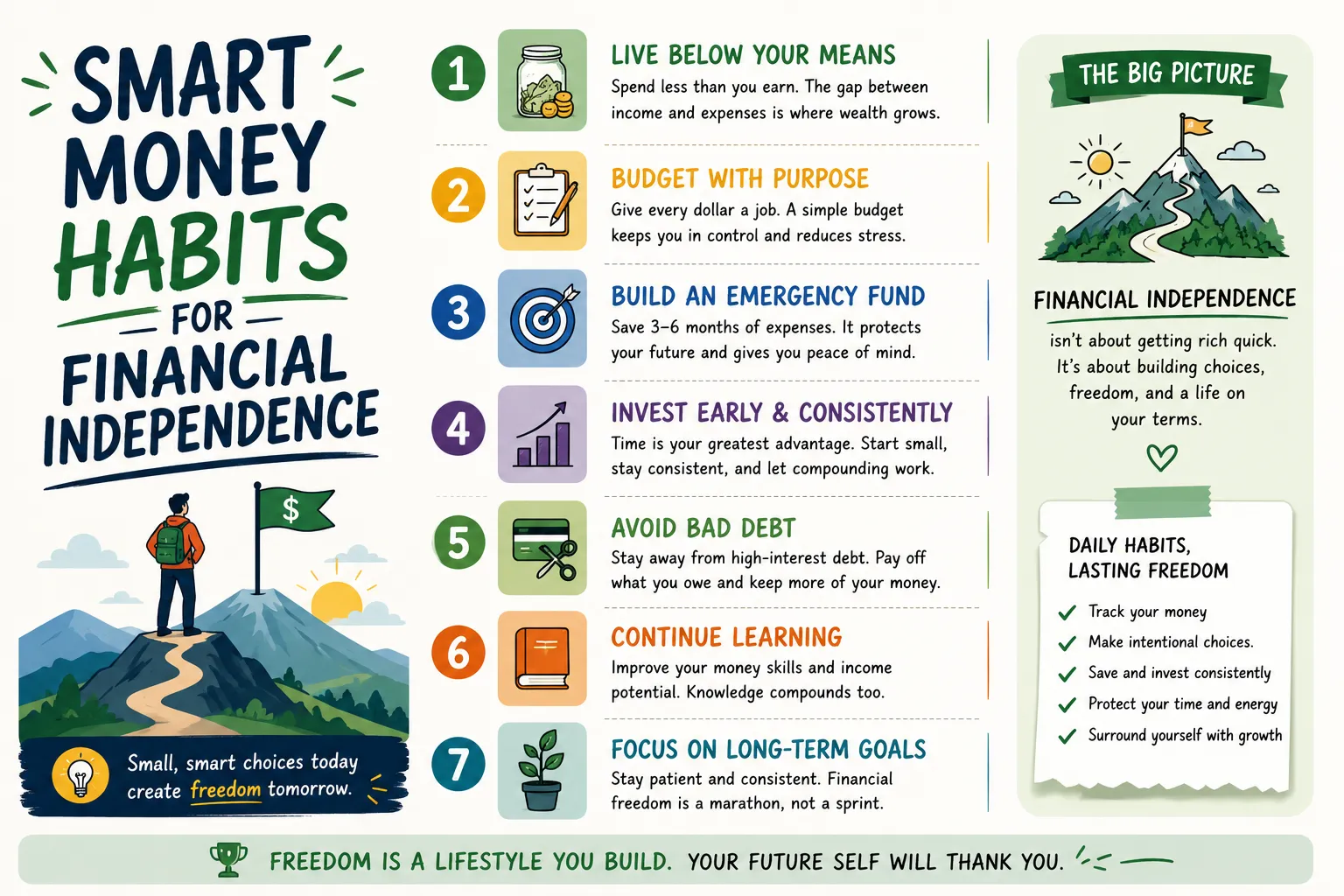 Smart Money Habits for Financial Independence